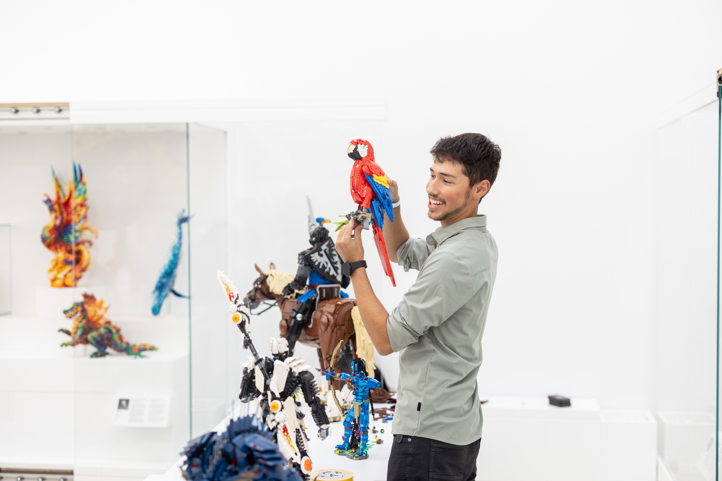 New LEGO Exhibit displays 15 Adult Fan Masterpieces at LEGO House in Billund